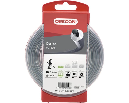 OREGON Trimmerdraad Duoline 2,0 Mm X 15 M Nylon 3 OREGON Trimmerdraad Duoline 2,0 Mm X 15 M Nylon