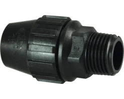 Tyleen Overgangsstuk 16 Mm X 1/2" BU PVC Zwart