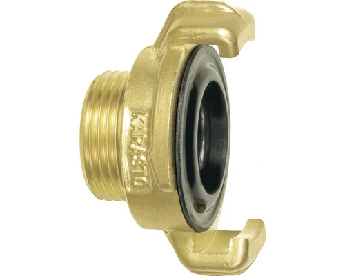 GEKA Koppeling Messing Met Uitwendige Schroefdraad 1/2" 3 GEKA Koppeling Messing Met Uitwendige Schroefdraad 1/2"