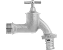 GEKA Buitenkraan Messing Vernikkeld 3/4"