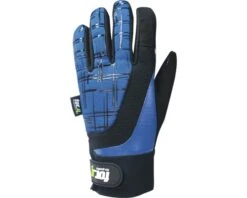 FOR_Q Tuinhandschoenen Grip Blauw/zwart S