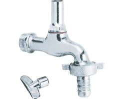 Buitenkraan Met Sleutel Chroom Aansluiting 1/2"