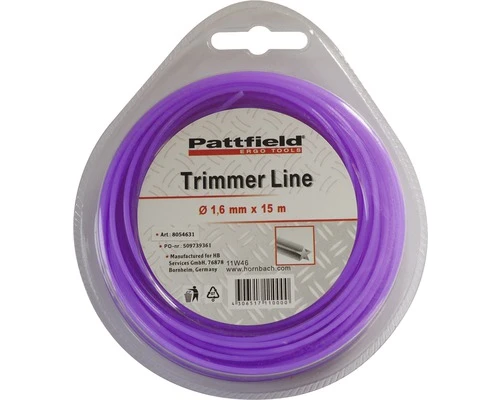 PATTFIELD Draadspoel Nylon, 1,6 Mm, 15 M 3 PATTFIELD Draadspoel Nylon, 1,6 Mm, 15 M